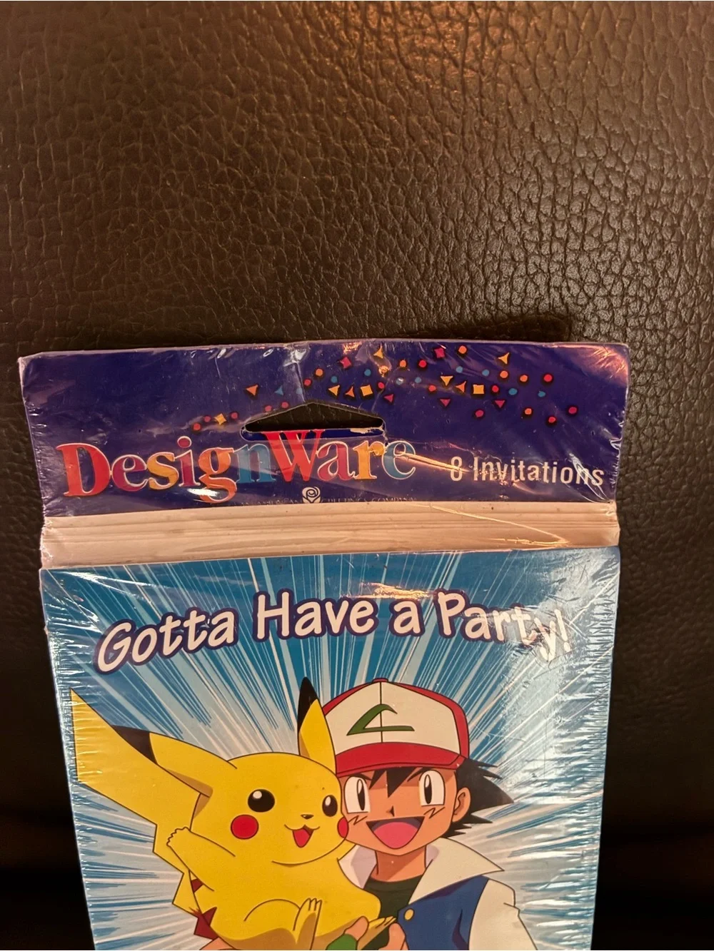 DesignWare Vtg 1999 Nintendo Pokémon “Gotta Have a Party!” 8-Count Invitations
